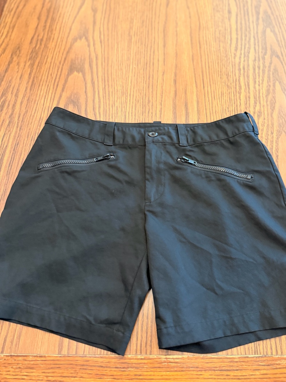 Fila Black Women's Athletic Shorts with Zipper Pockets